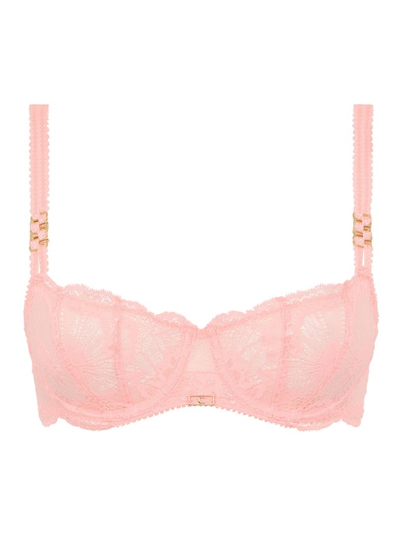 Chantelle | Muse - Muse Unlined Demi Bra Fluor Pink - 2