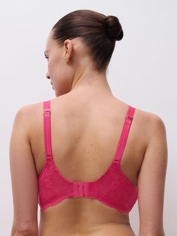 Muse Lace Push-Up Bra Lipstick - 2
