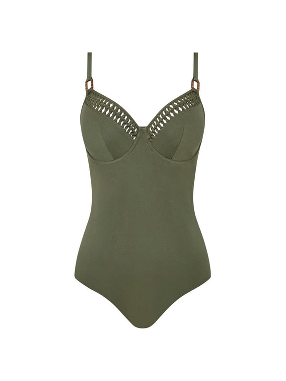Chantelle | Serenita - Serenita Plunge Underwire Swimsuit Cypress - 2