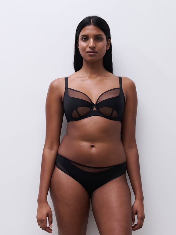 Chantelle PULP | HALO - Halo Full Coverage Unlined Underwire Bra Black - 1