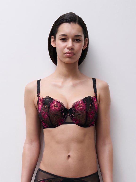 Chantelle PULP | Chantelle PULP Daydream - Chantelle Pulp Daydream Lace Unlined Demi Bra Exotic Winter - 1
