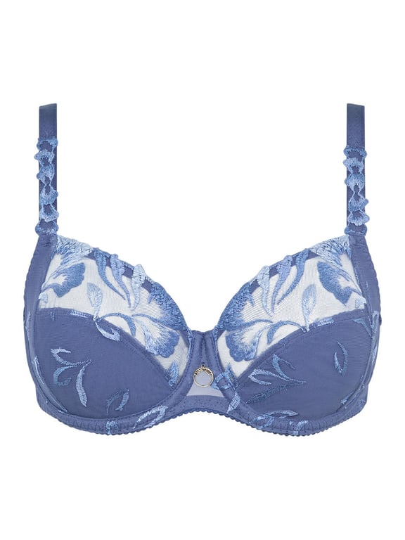 Chantelle | Majestic - Majestic Full Coverage Unlined Underwire Bra Blue Sea - 2