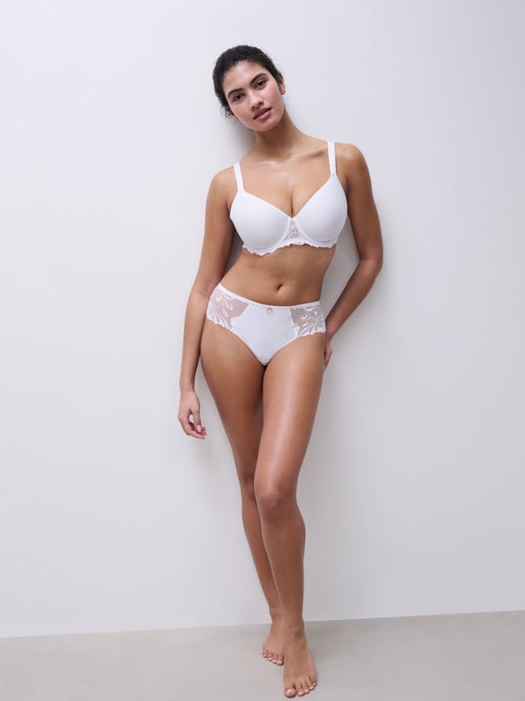 Chantelle | Majestic - Majestic Lightweight T-Shirt Bra White - 1