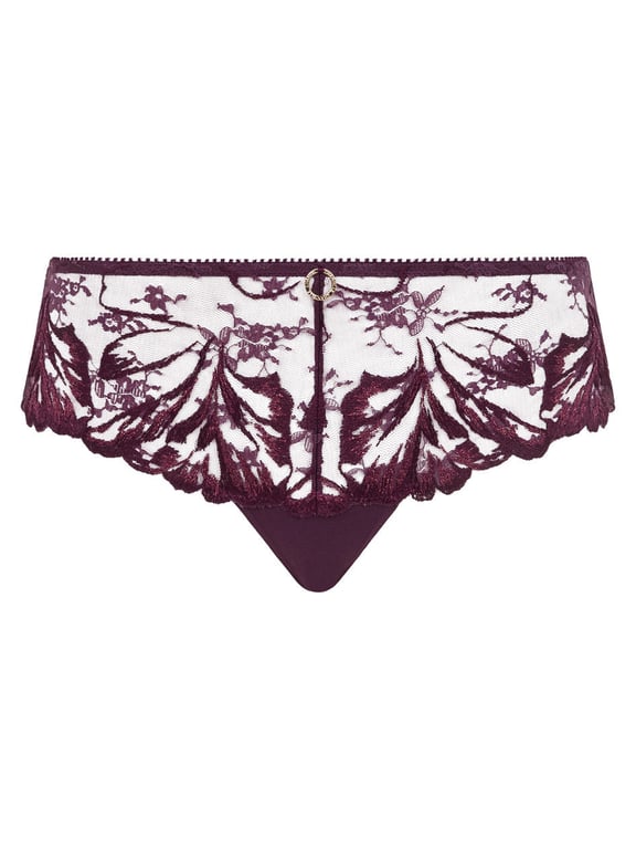 Chantelle | Illusion - Illusion Lace Hipster Aubergine Lurex - 2