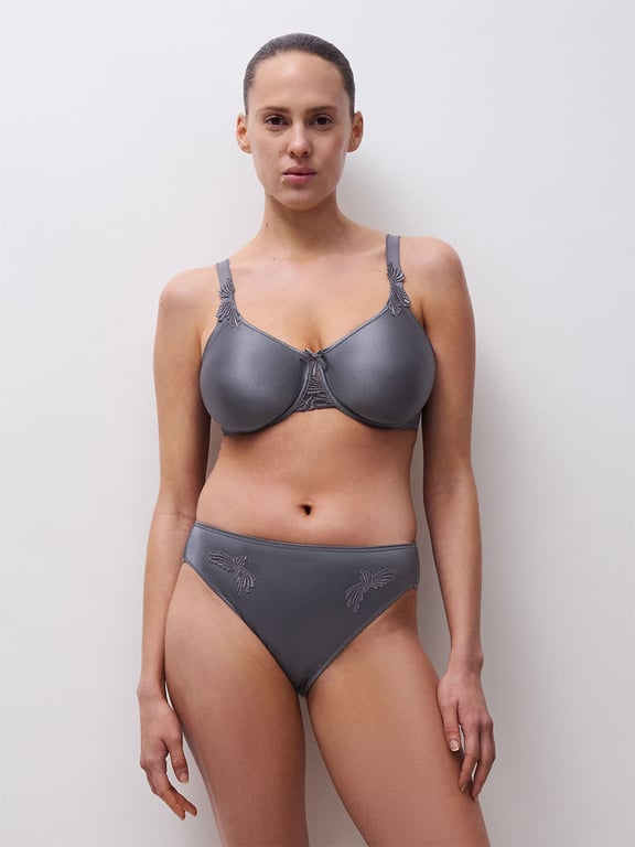 Hedona Seamless Unlined Minimizer Slate Grey - 4