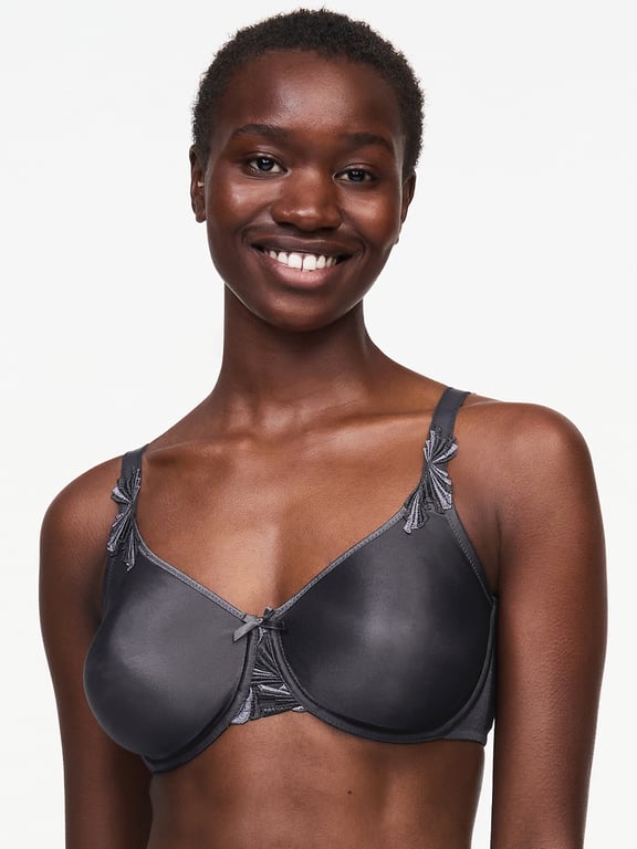 Hedona Seamless Unlined Minimizer Deep Grey/Lavender Grey - 0