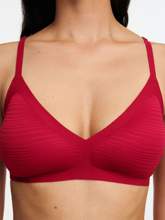 SoftStretch Sheer Bralette Passion Red - 2