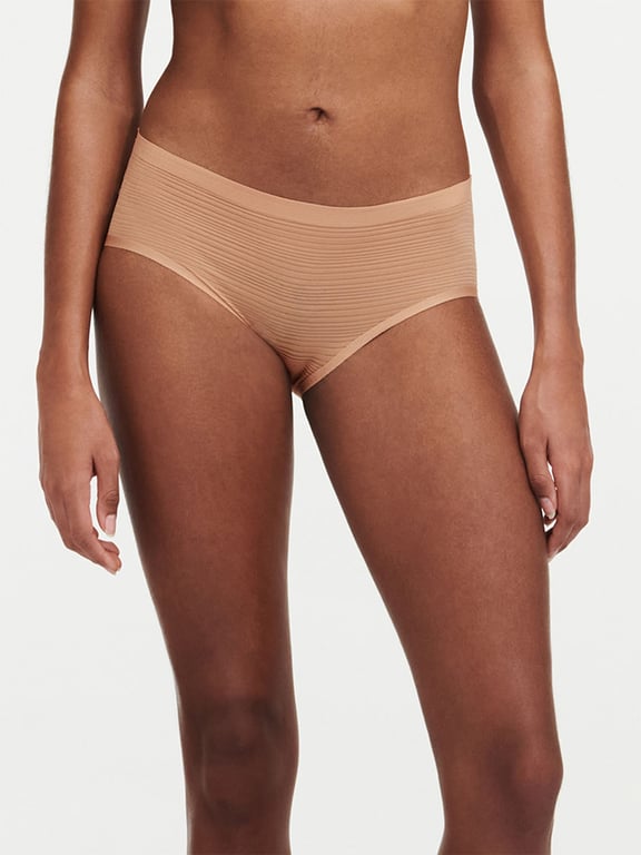 SoftStretch Stripes Hipster Clay Nude - 0