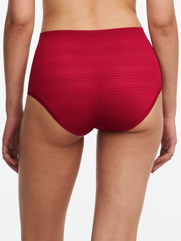 SoftStretch Stripes Brief Passion Red - 1