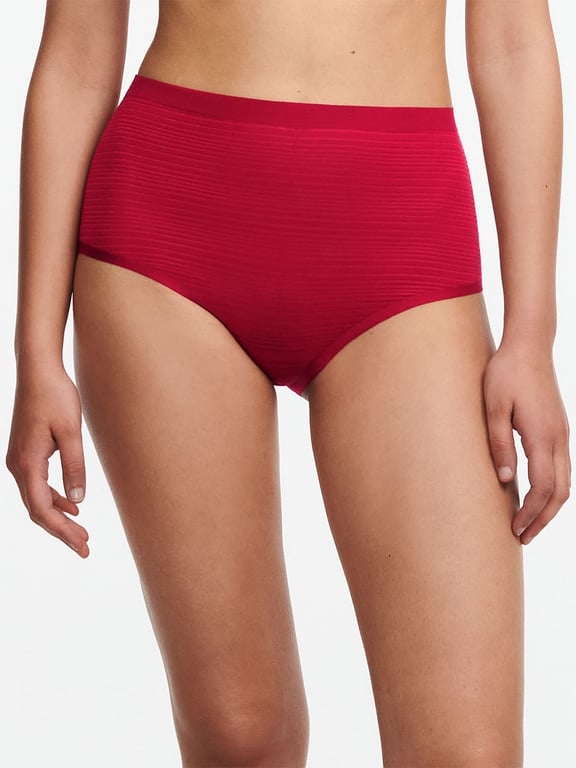 SoftStretch Stripes Brief Passion Red - 0