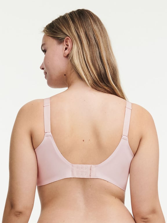 Graphic Support Lace Full Coverage Unlined Bra Taffeta Pink - 1