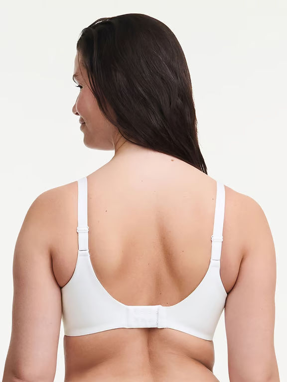 Graphic Support Full Coverage Custom Fit T-Shirt Bra White - 1