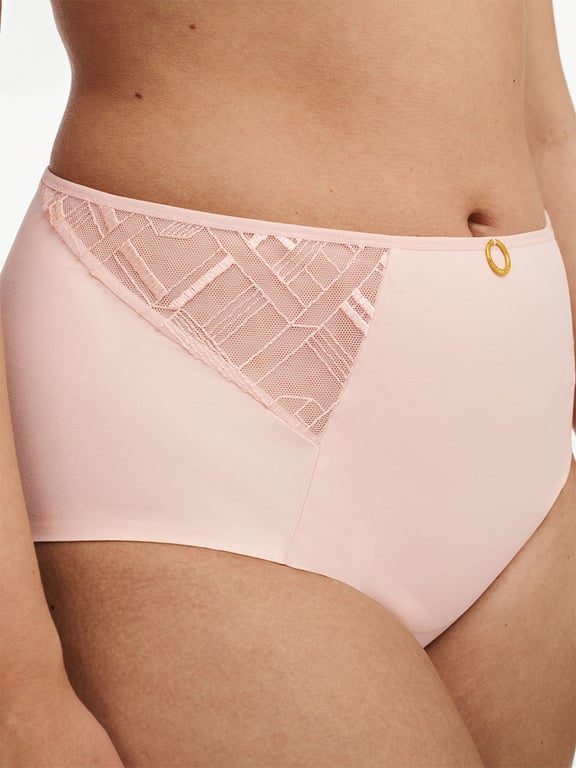 Graphic Support Smoothing Full Brief Taffeta Pink - 2