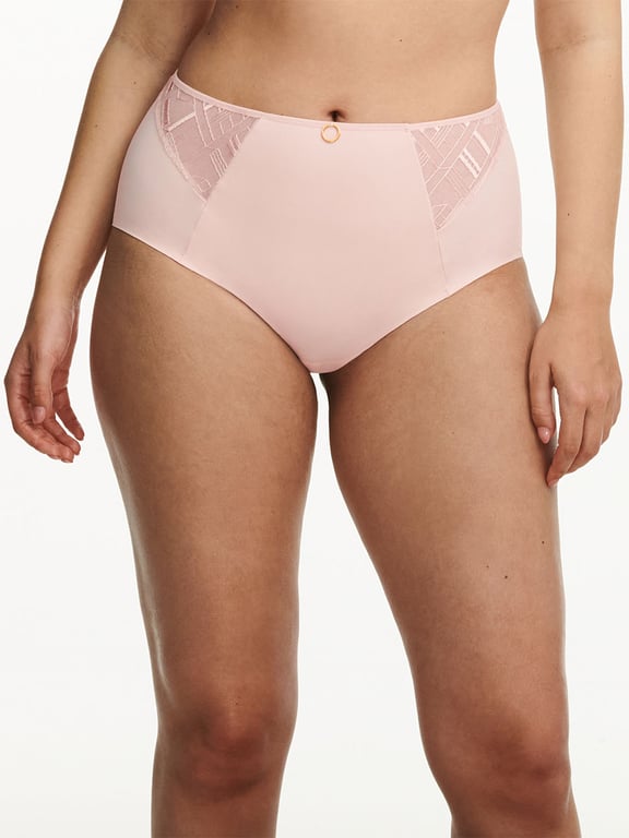 Graphic Support Smoothing Full Brief Taffeta Pink - 0