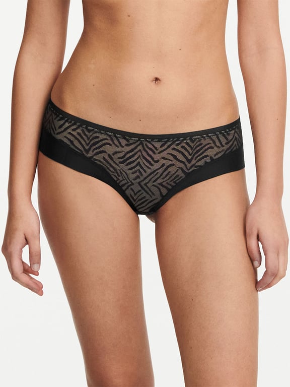 Graphic Allure Lace Hipster Black - 0