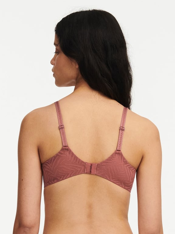 Chantelle | Graphic Allure - Graphic Allure Smooth Custom Fit Demi T-shirt Bra Amber - 2