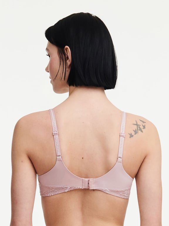 Chantelle | Orchids - Orchids Plunge Unlined Bra English Rose - 2