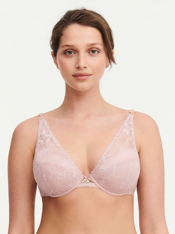 Chantelle | Orchids - Orchids Push-up Plunge Bra English Rose - 1