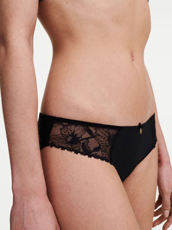 Orchids Brief Black - 2