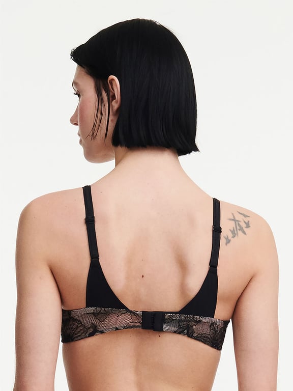 Exhale Moonflower Jacquard Bra A-C