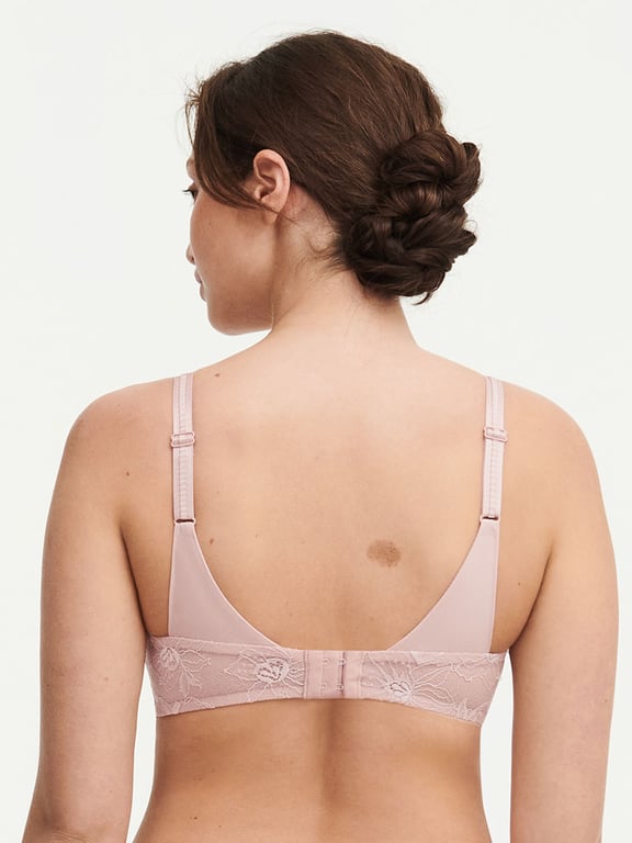 Chantelle | Orchids - Orchids Wireless Triangle Bra English Rose - 2