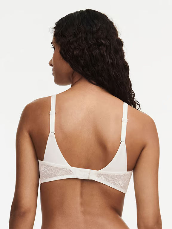 Orchids Wireless Triangle Bra Milk - 1