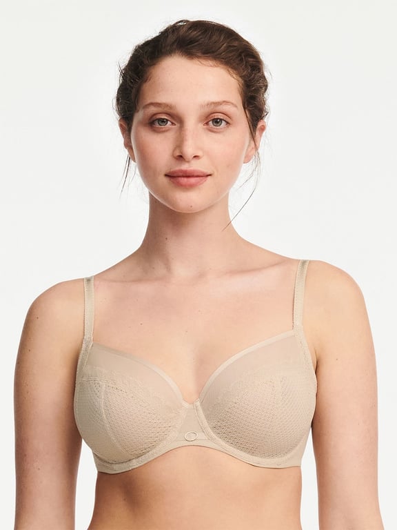 Chantelle Women's Full Cup Support Bra, Nude Sand, 38G