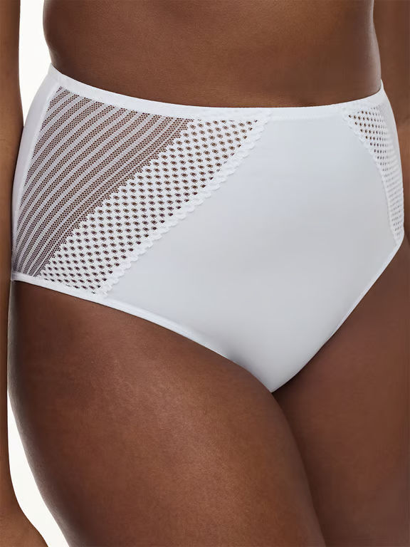 Chantelle PULP Play High Waist Full Brief White - 3