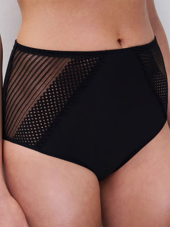 Chantelle PULP Play High Waist Full Brief Black - 3