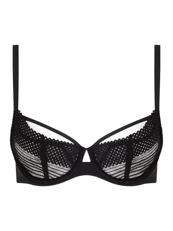 Chantelle PULP | PLAY - Chantelle PULP Play Full Coverage Unlined Underwire Bra Black - 2