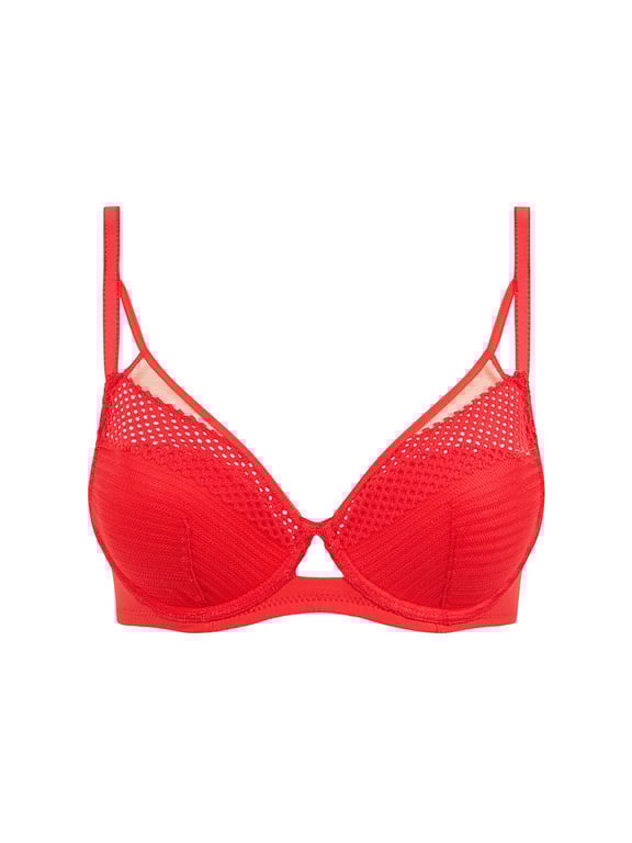 Chantelle PULP | PLAY - Chantelle PULP Play Plunge Contour Bra Red Cocktail - 2