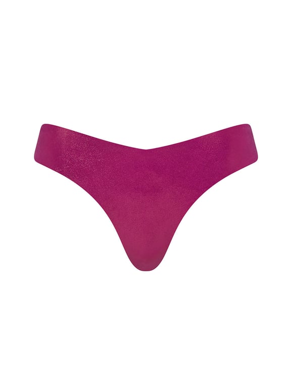 Chantelle PULP | METALLIC - Chantelle PULP Metallic Tanga Swim Bottom Azalea Glow - 2