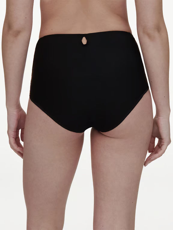 Chantelle PULP Crush High Waist Full Brief Black - 2