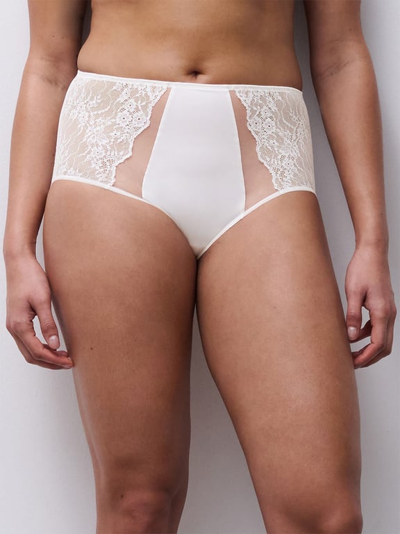 Chantelle PULP | Crush - Chantelle PULP Crush High Waist Full Brief Milk - 1