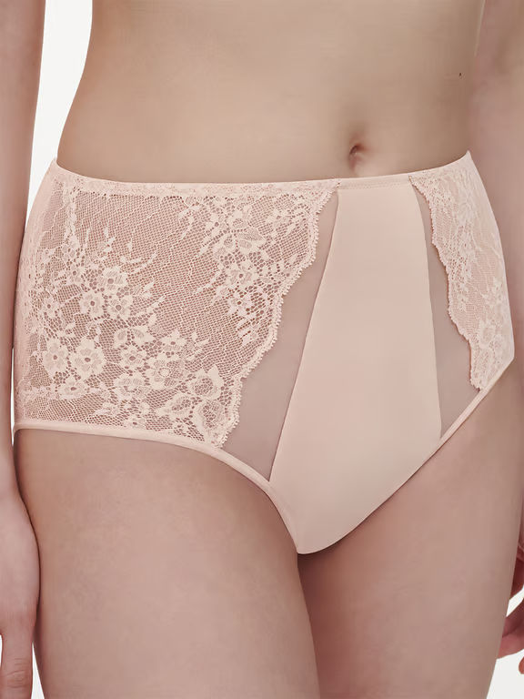 Chantelle PULP Crush High Waist Full Brief Nude Rose - 3