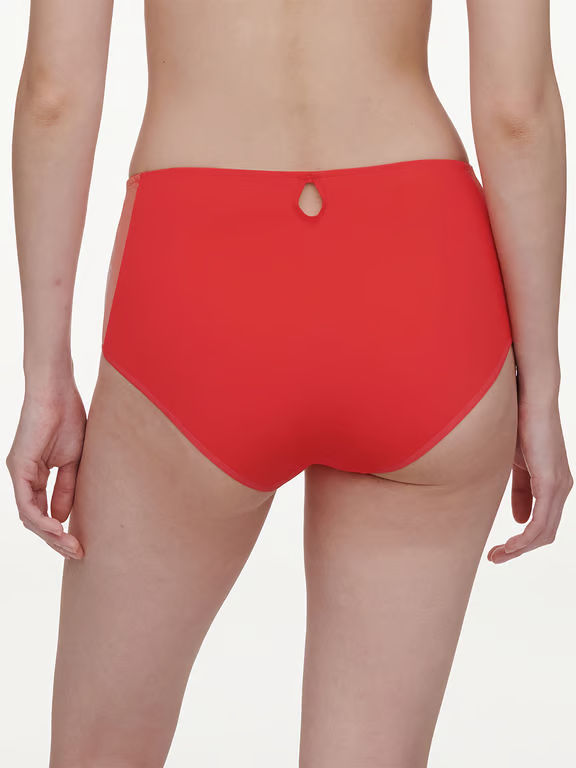 Chantelle PULP Crush High Waist Full Brief Light Orange Gradient - 2