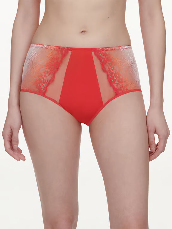 Chantelle PULP Crush High Waist Full Brief Light Orange Gradient - 0