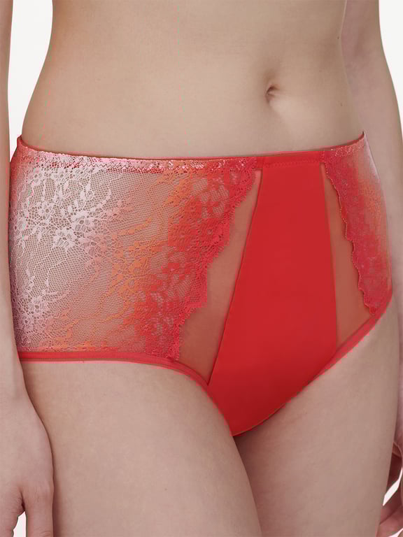 Chantelle PULP Crush High Waist Full Brief Light Orange Gradient - 3