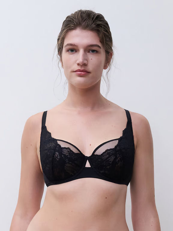 Chantelle PULP | CRUSH - Chantelle PULP Crush Unlined Demi Bra Black - 1