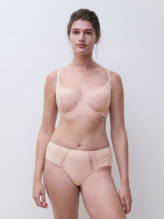 Chantelle PULP Crush Unlined Demi Bra Nude Rose - 4