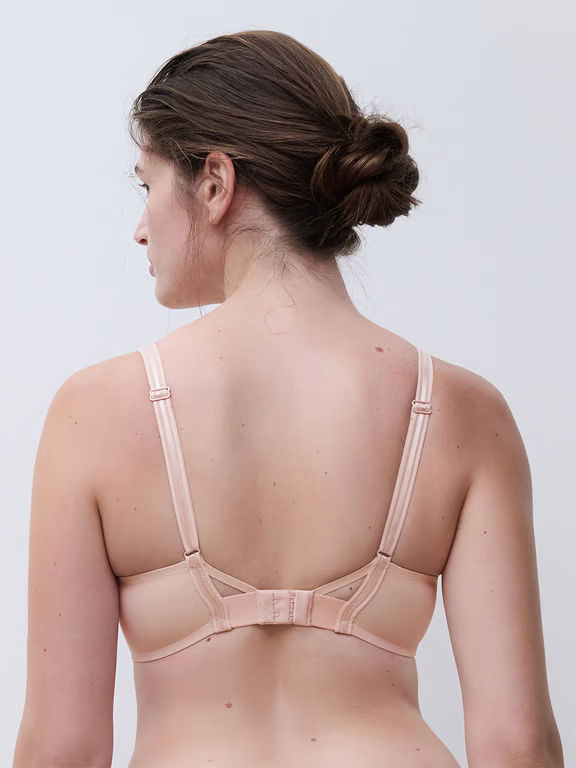 Chantelle PULP Crush Unlined Demi Bra Nude Rose - 2