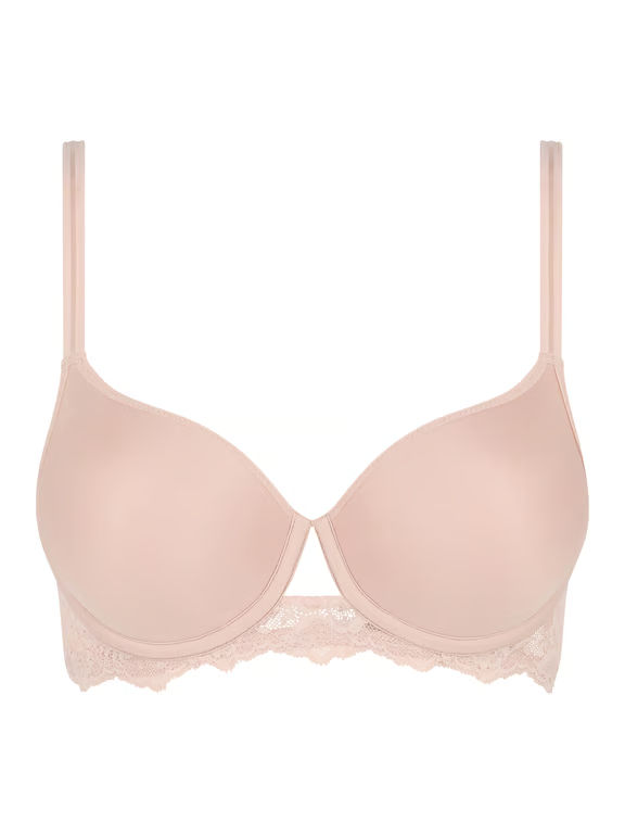 Chantelle PULP Crush Custom Fit T-Shirt Bra Nude Rose - 1