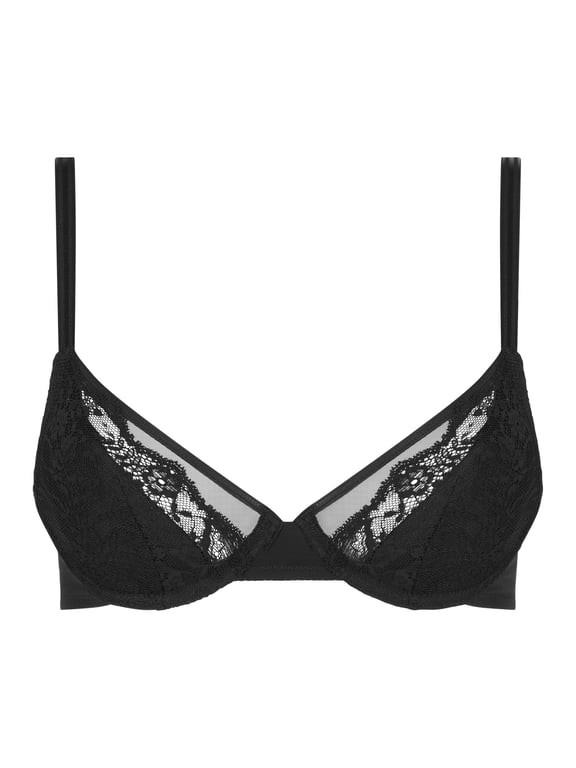 Chantelle PULP | CRUSH - Chantelle PULP Crush Plunge T-Shirt Bra Black - 2