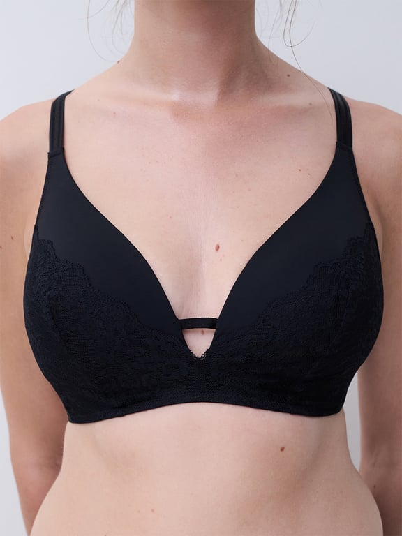 Chantelle PULP Crush Wireless T-Shirt Bra Black - 2