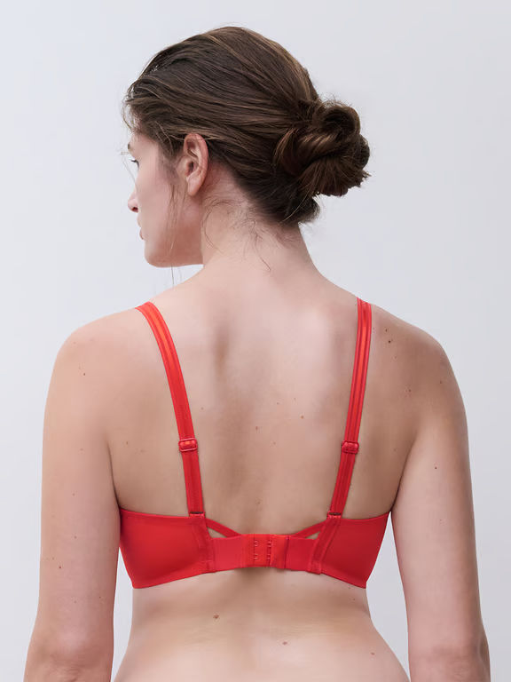 Chantelle PULP Crush Wireless T-Shirt Bra Light Orange Gradient - 1