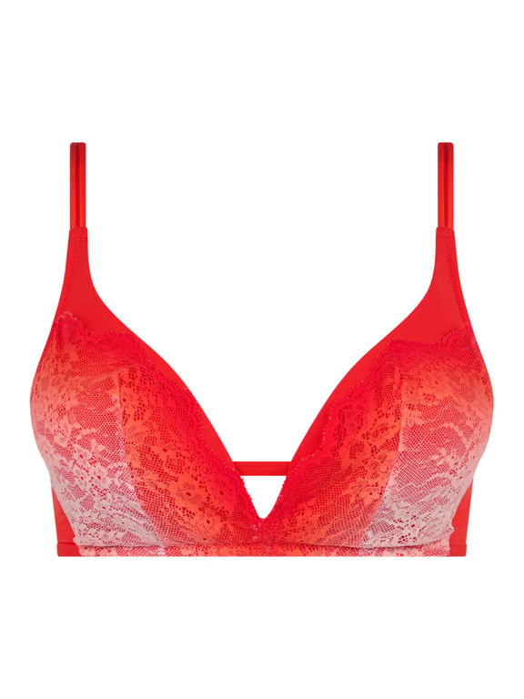 Chantelle PULP Crush Wireless T-Shirt Bra Light Orange Gradient - 4