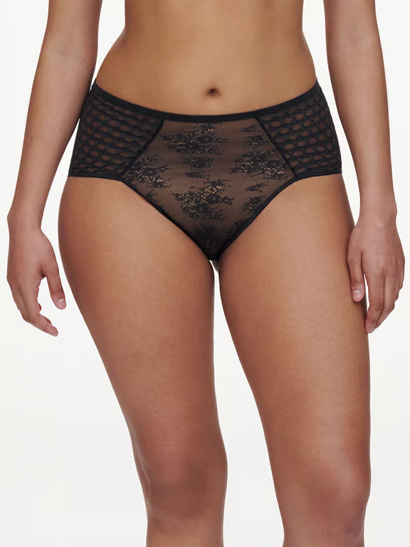 Chantelle PULP Poison High Waist Full Brief Black - 0
