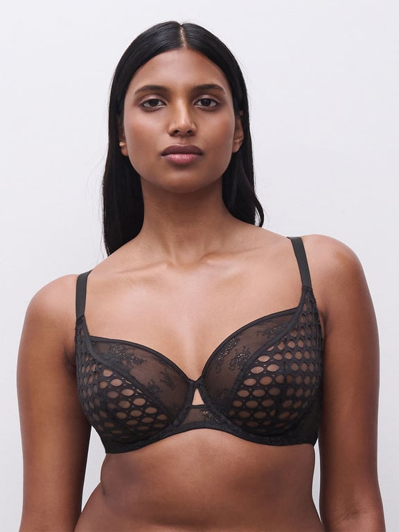Chantelle PULP | POISON - Chantelle PULP Poison Unlined Underwire Bra Black - 1