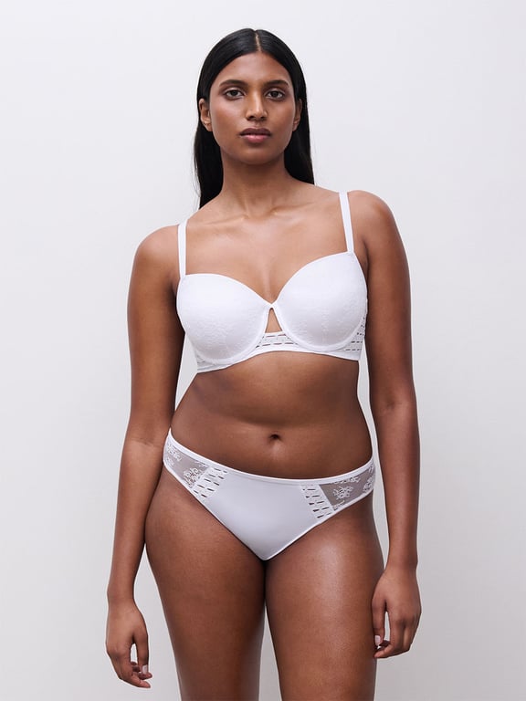 Chantelle PULP Poison Demi T-Shirt Bra White - 4