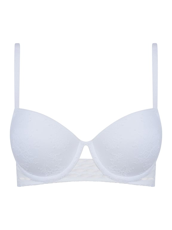 Chantelle PULP | POISON - Chantelle PULP Poison Demi T-Shirt Bra White - 2